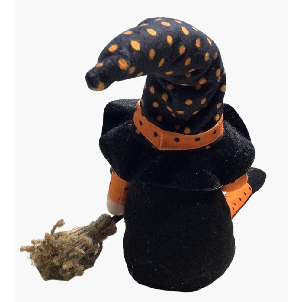 Halloween Witch Gnome Doll Decorative Dangle Leg Faceless 16" - Picture 4 of 6